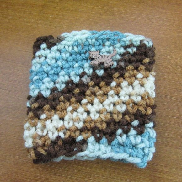 Cat Button Coffee Cup Cozy For Grande Hot Cold Cover Sleeve Fits Starbucks Peets - Picture 2 of 5